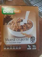 Muesli crujiente con chocolate negro