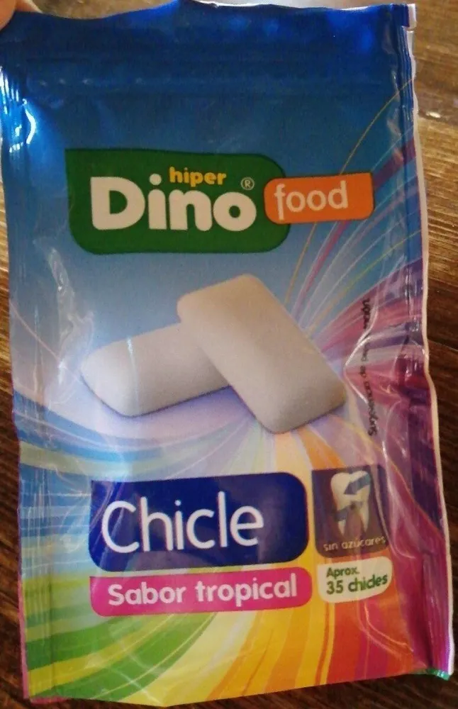 Chicle Sabor tropical