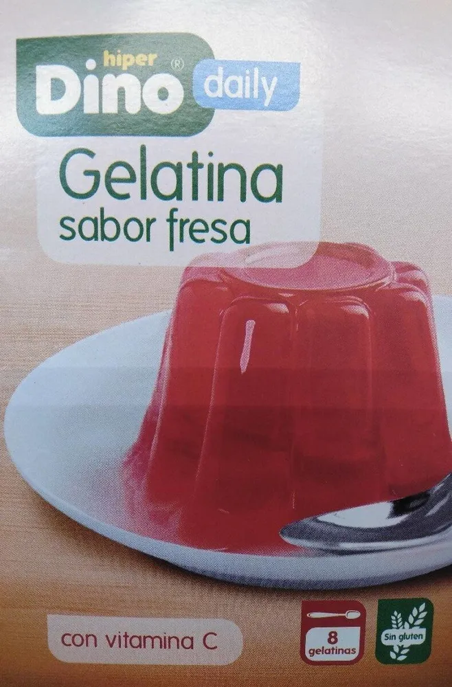 Gelatina fresa