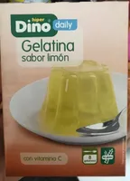 Gelatina sabor limon