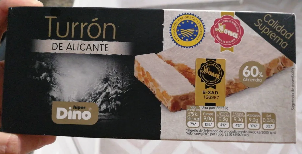 Turrón de Alicante