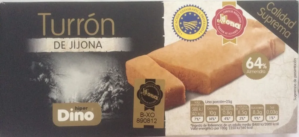 Turrón de Jijona