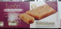 Turrón de nata nuez