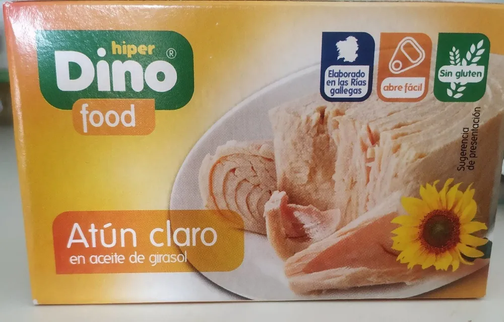 Atún claro con aceite de girasol