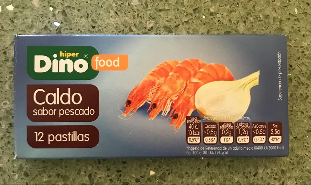 Caldo sabor pescado