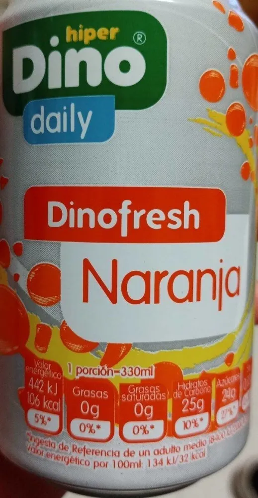 Dinofresh naranja