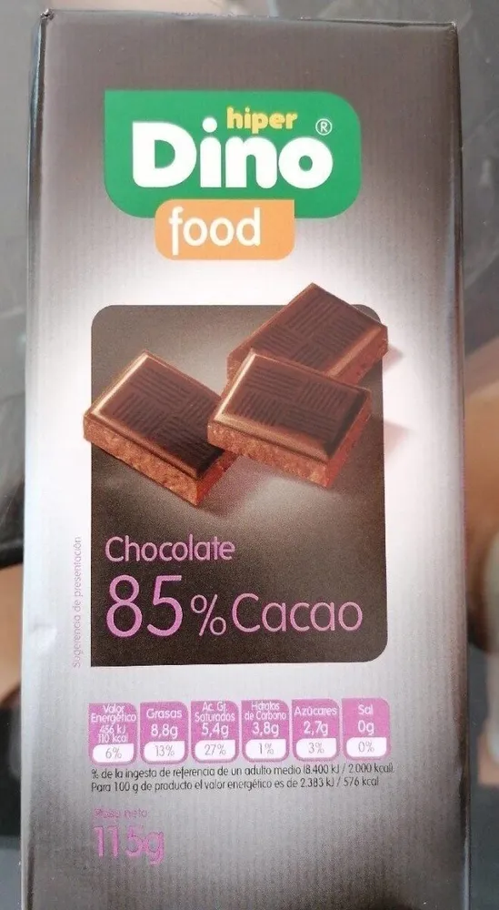 Chocolate negro 85%