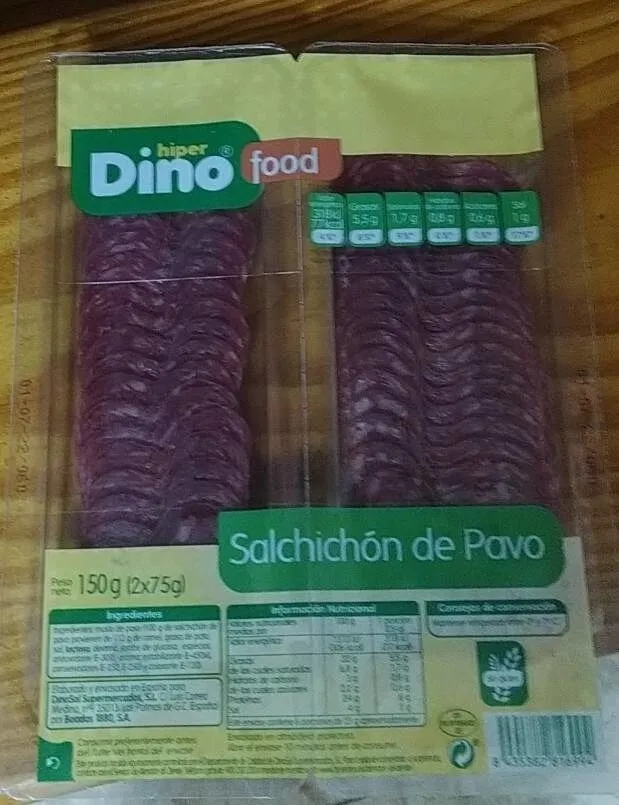 Salchichón de pavo