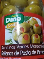 Aceitunas verdes manzanilla