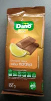 Chocolate relleno sabor naranja