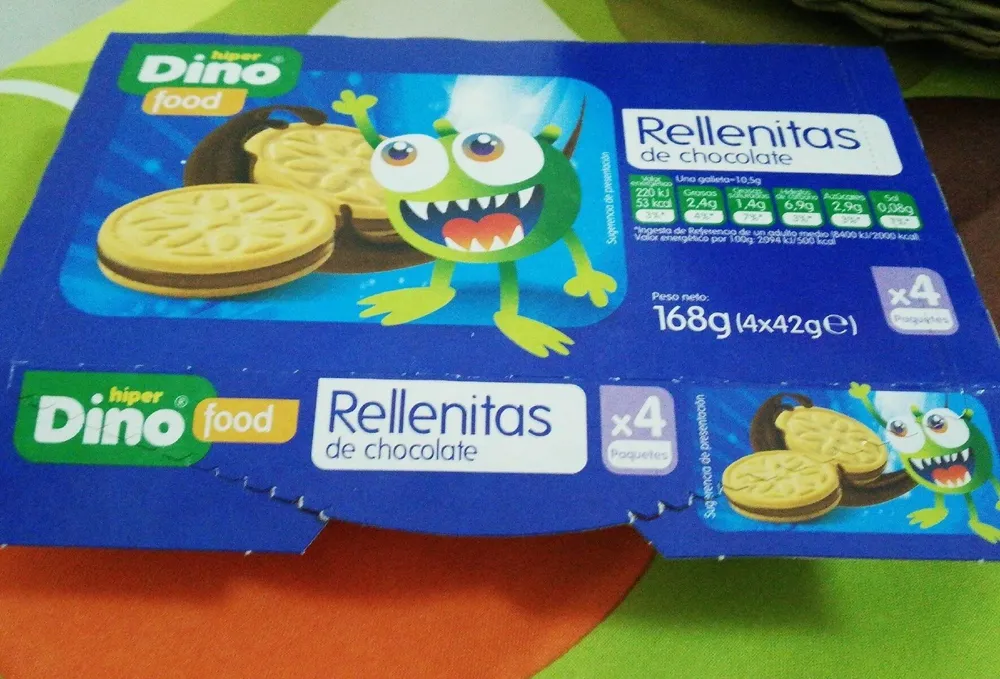 Rellenitas de chocolate