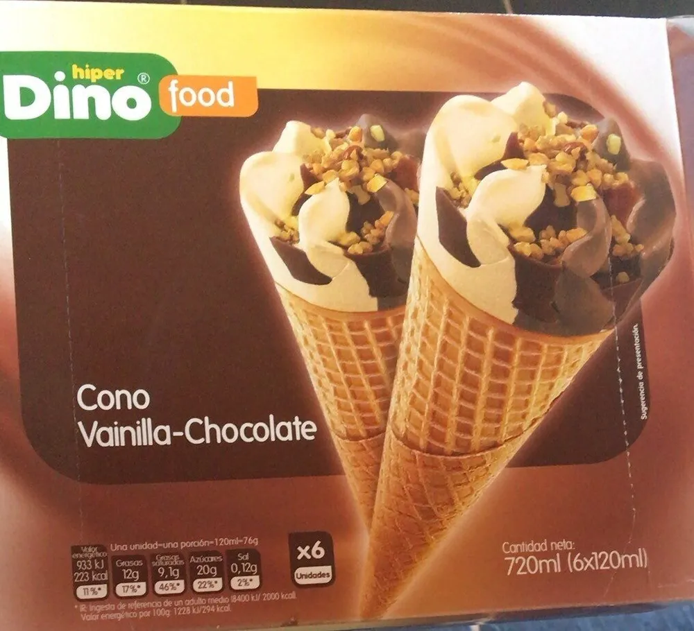 Cono vainilla-chocolate