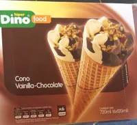 Cono vainilla-chocolate