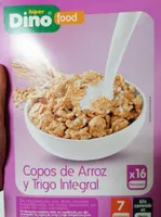 Copos de Arroz y Trigo Integral