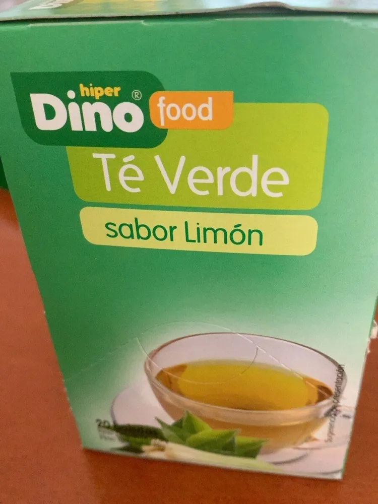 Te verde sabor limon