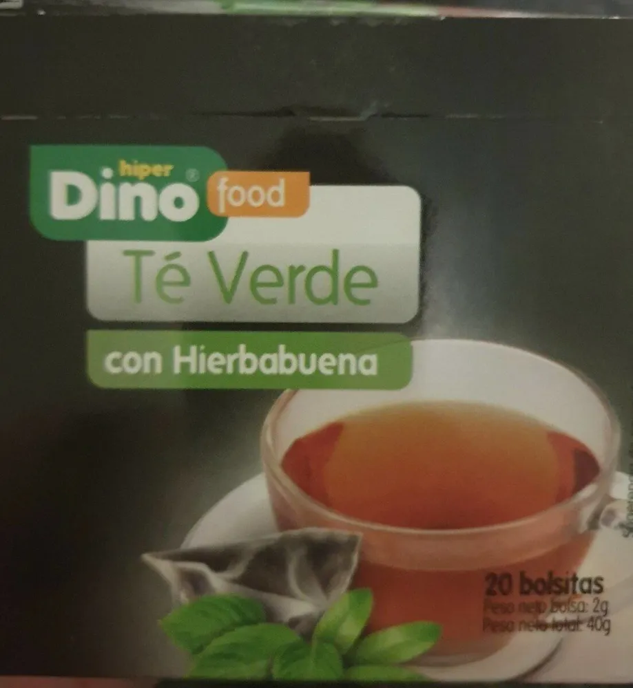Te verde con hierbabuena