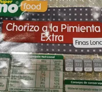 Chorizo a la pimienta extra