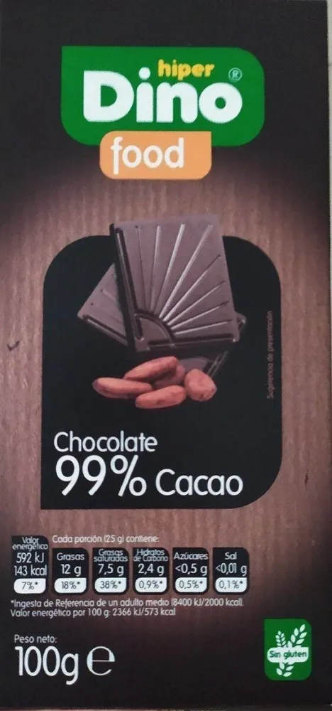 Chocolate 99% Cacao