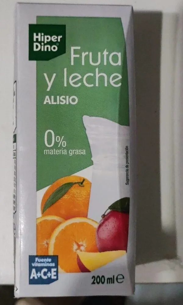 Fruta y leche Alisios