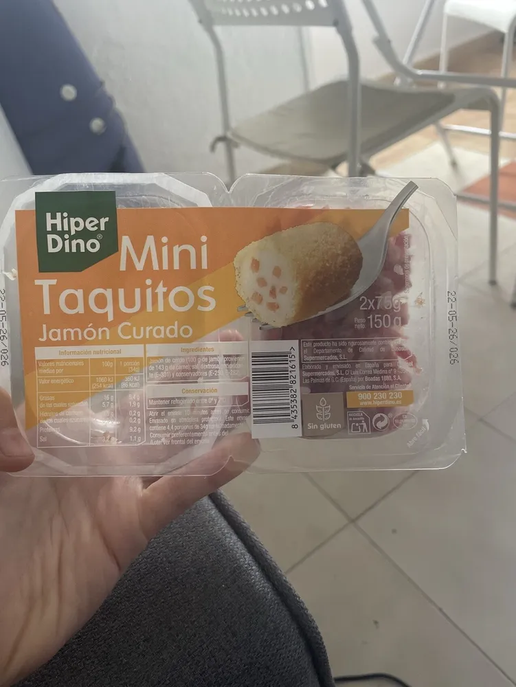 Mini Taquitos Jamon Curator