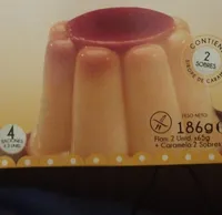 Flan sabor vainilla