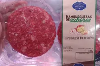 Hamburguesa sabores bacon queso
