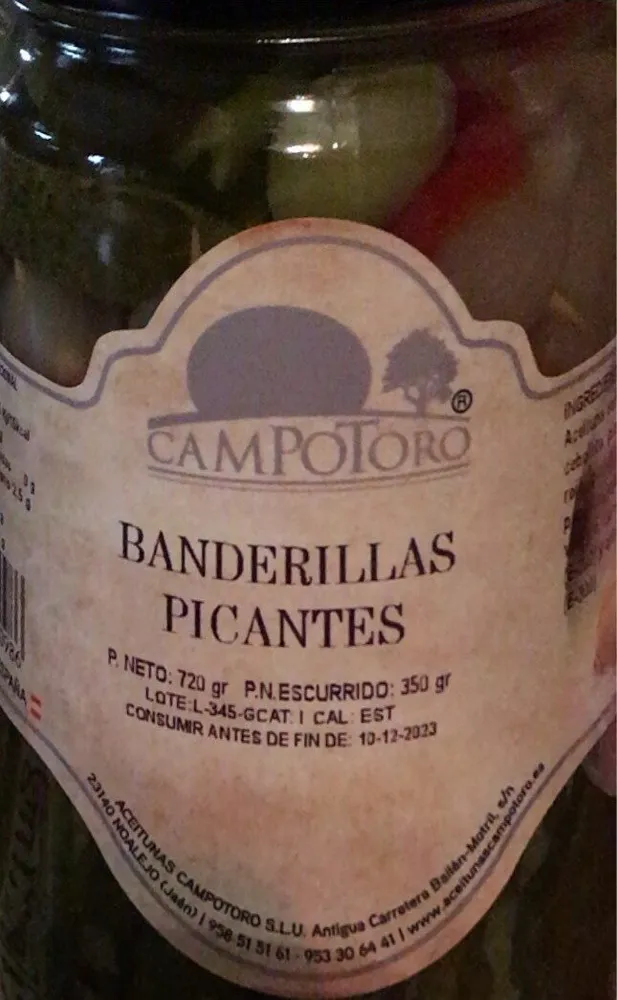 Banderillas picantes