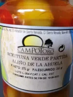 Aceituna verde partida aliño de la abuela
