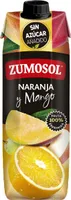 Bebida de zumo de naranja, uva, manzana y mango