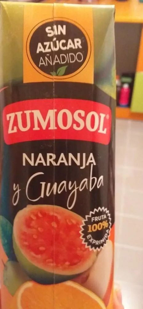 Zumo De Naranja y Guayaba Brick Zumosol