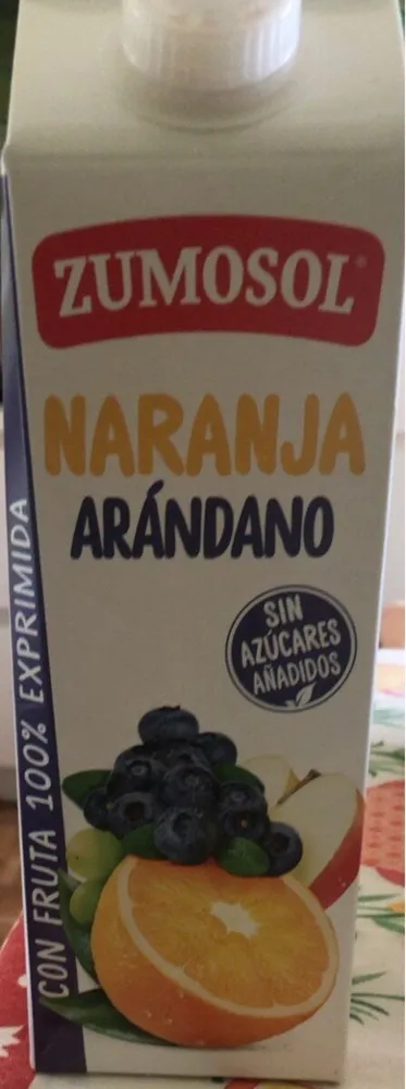 Naranja Arandano Sin Azucar
