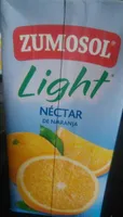 Néctar de naranja, light