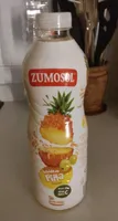 Bebida de piña y uva