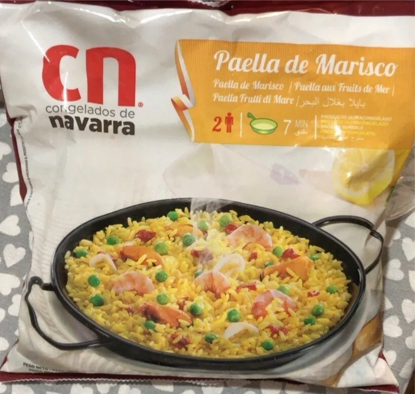 Paella de marisco