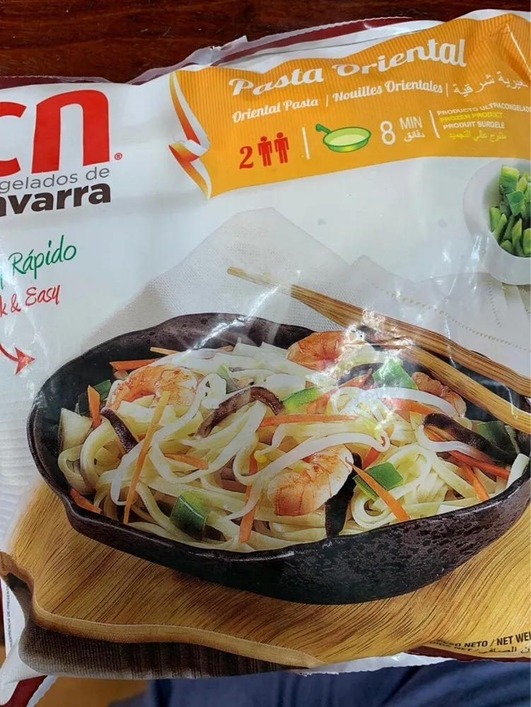 Pasta oriental