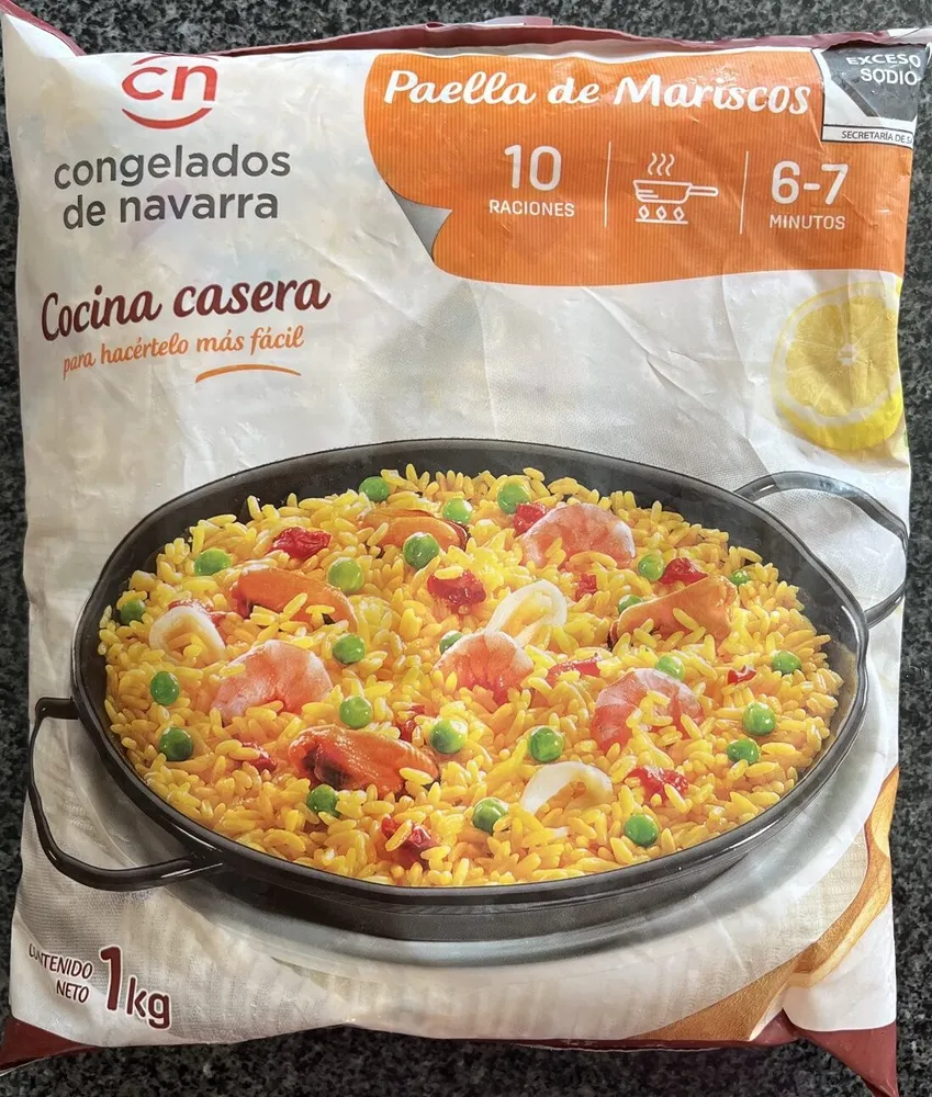 Paella De Mariscos