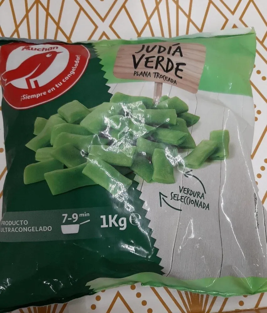 Judía verde plana troceada