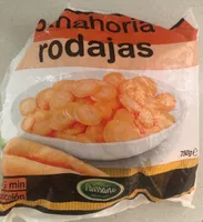 Zanahorias en rodajas congeladas