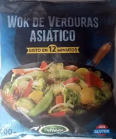Wok de verduras asiático
