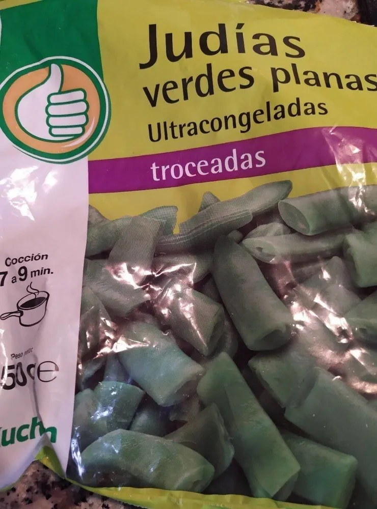 Judías verdes planas troceadas
