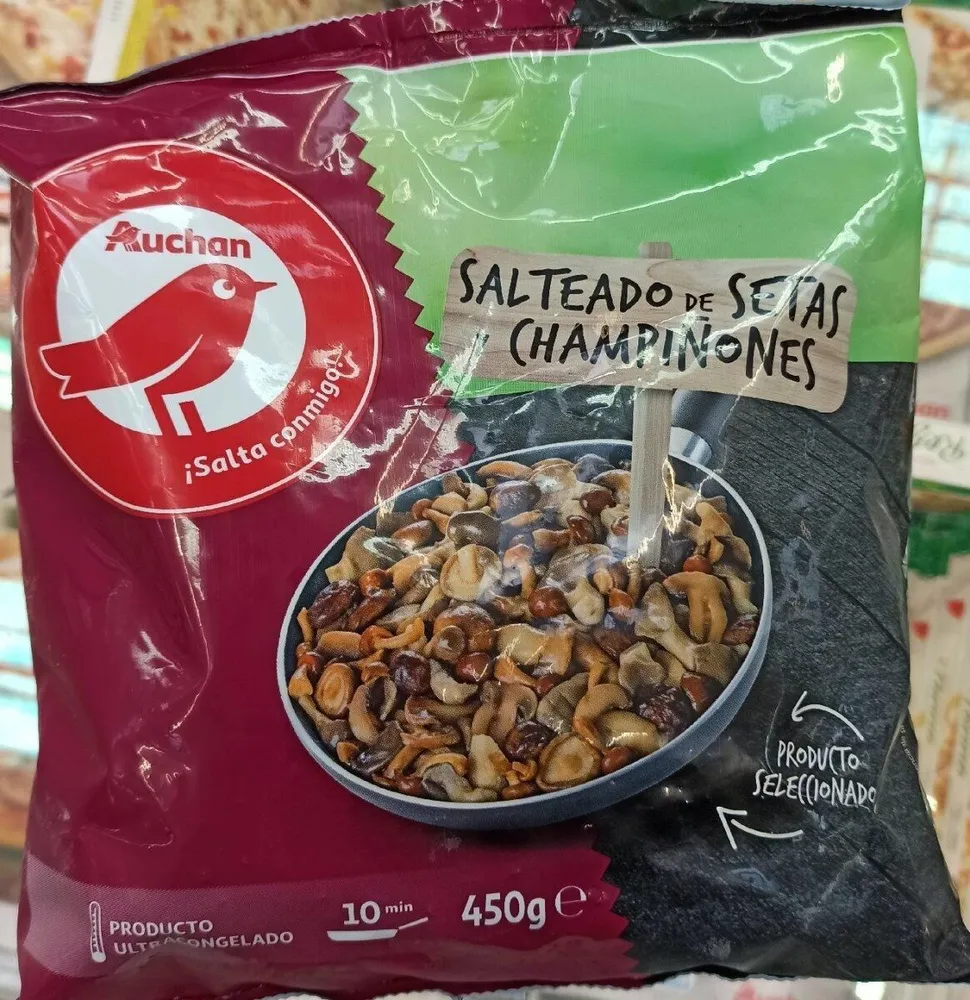Salteado de champiñones y setas