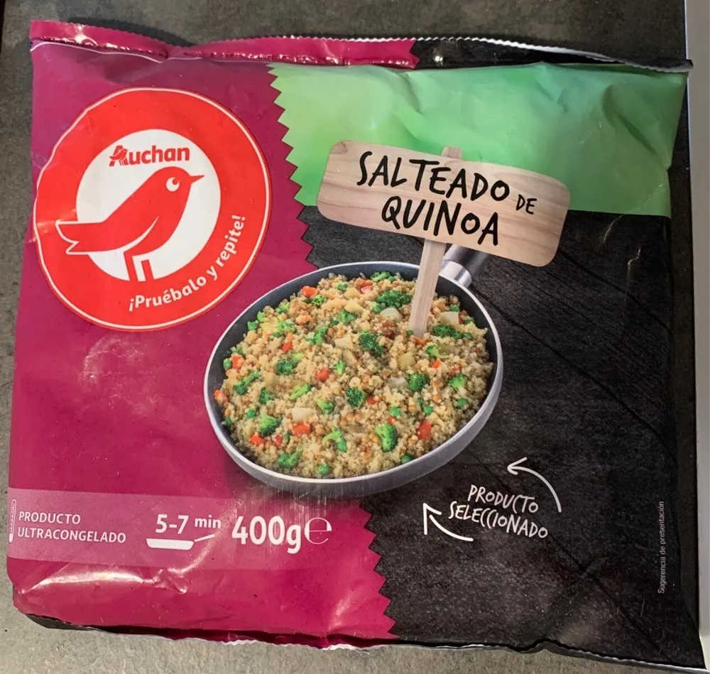 Salteado de quinoa