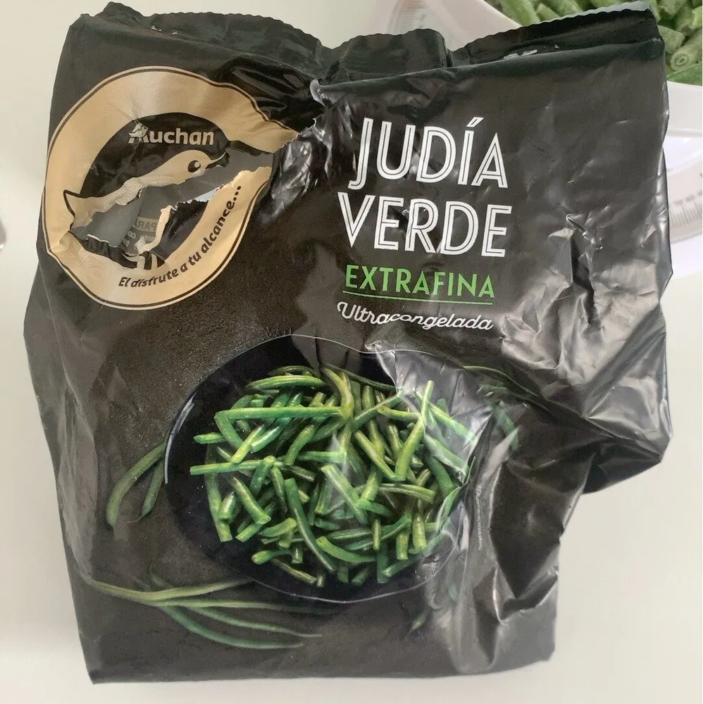 Judia verde extrafina ultracongelada