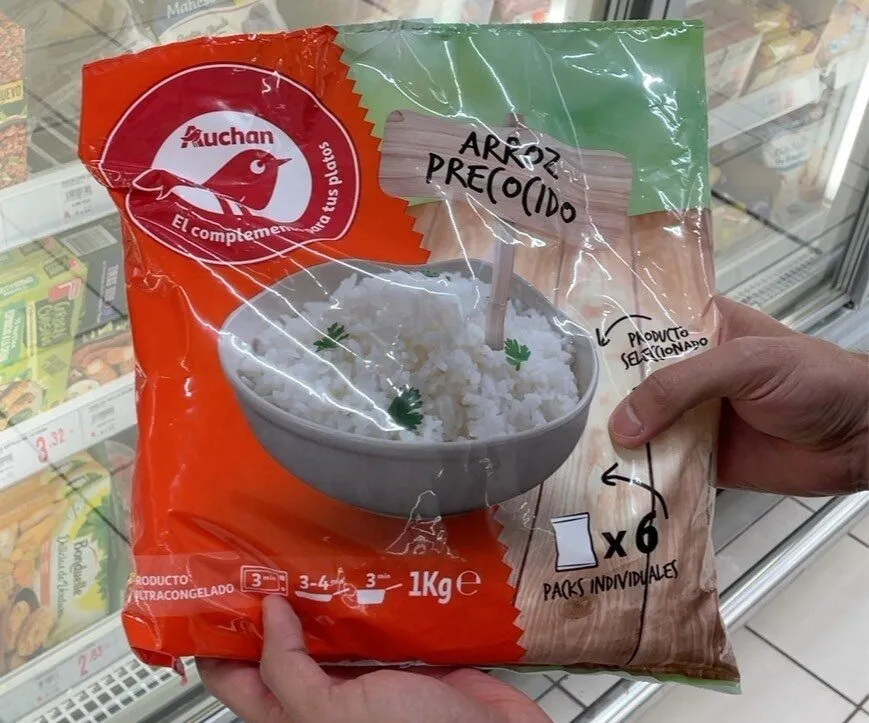Arroz blanco precocido