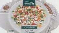 Arroz con verduras y pollo