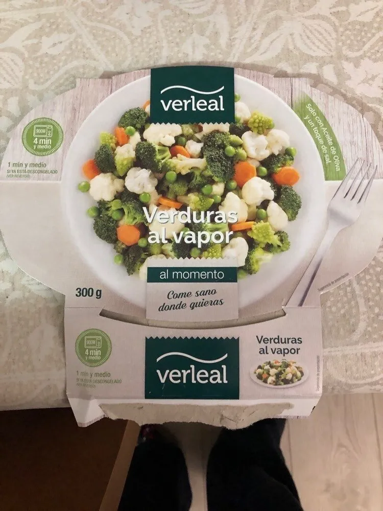 Verduras al vapor