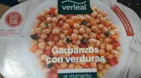 Garbanzos con verduras