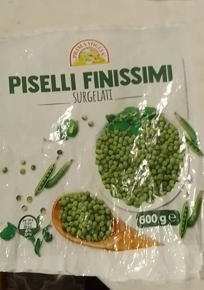 Piselli finissimi surgelati