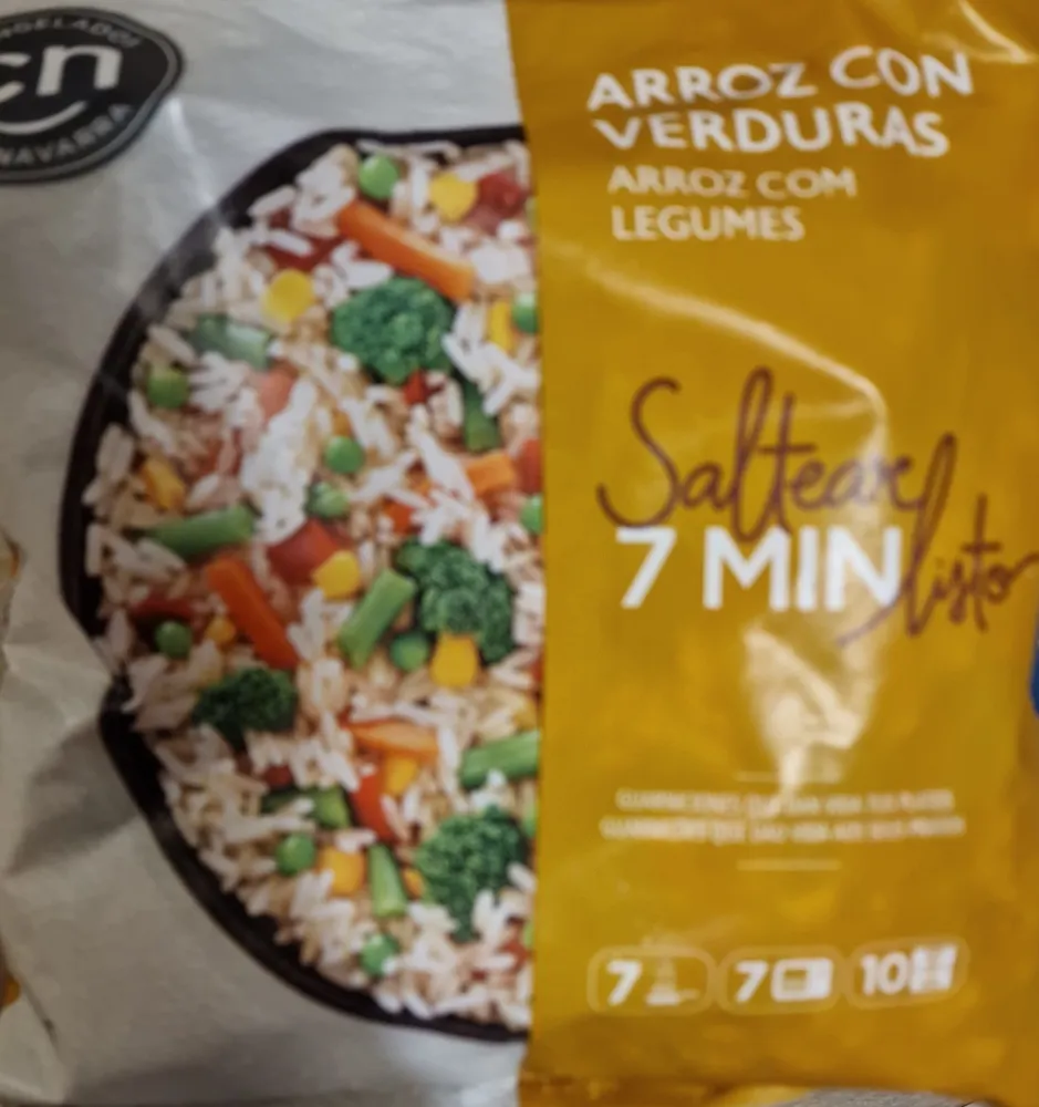 Arroz con verduras