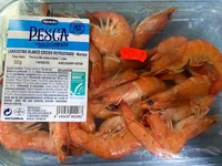 Langostino blanco cocido refrigerado